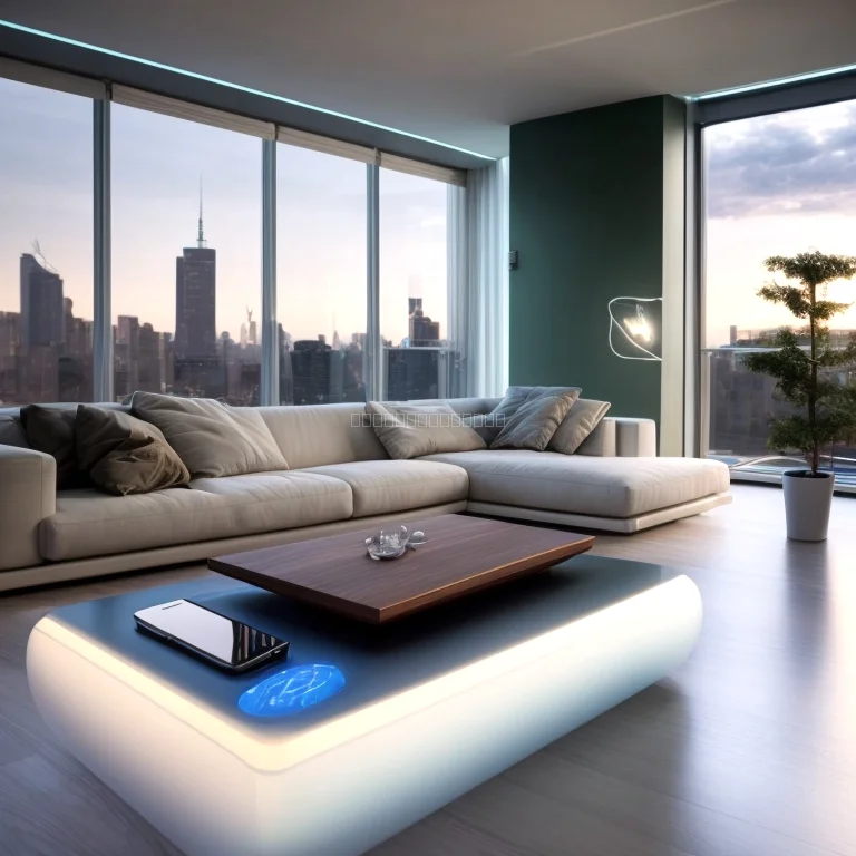 カフェ店内でAIエアコンを稼働